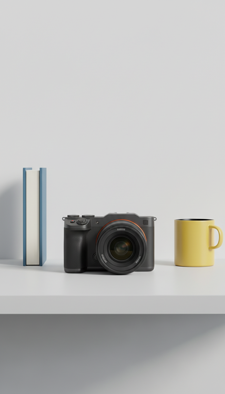 Advanced mirrorless camera with 4K video