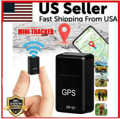 GF07 Mini Magnetic GPS Tracker Real-time Car Truck Vehicle Locator GSM