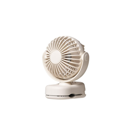 Portable USB Clip On Fan With 360 Degree Adjustable Head, Rechargeable