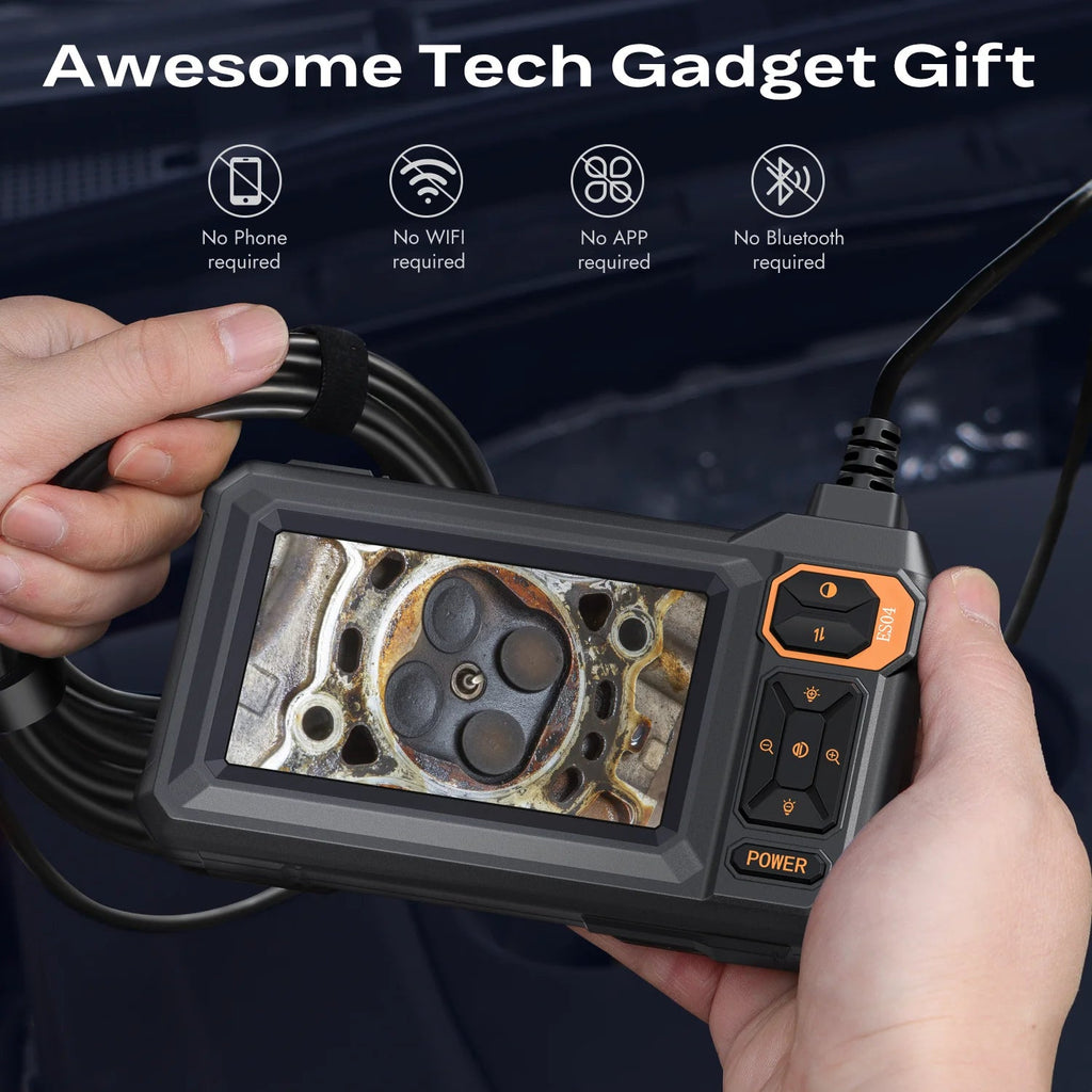 4.3 Inch Industrial Endoscope Camera HD1920P 16.5TF Single Lens Pipe