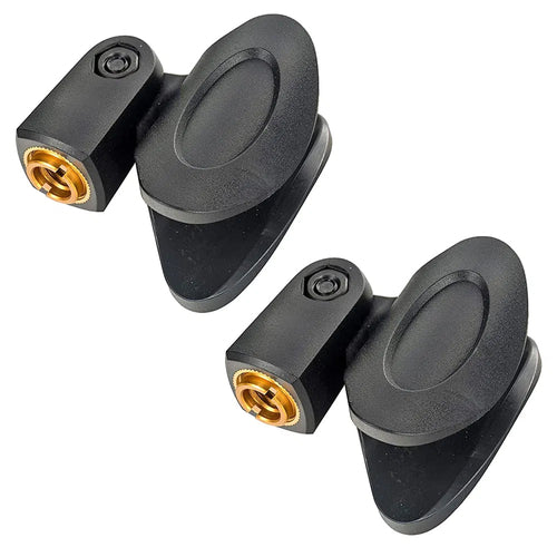 5 Core Microphone Clip Holder 2 Pieces With Screw Adapters 5/8 To 3/8