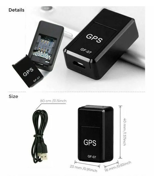 GF07 Mini Magnetic GPS Tracker Real-time Car Truck Vehicle Locator GSM