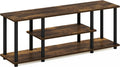 Three-Tier TV Stand Up To 50-Inch TV Tool-Free Assembly