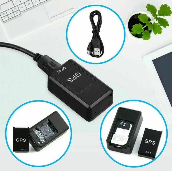 GF07 Mini Magnetic GPS Tracker Real-time Car Truck Vehicle Locator GSM
