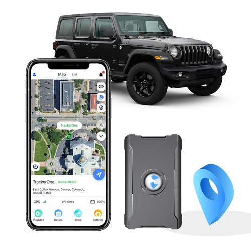 Anti-Theft Hidden GPS Tracker With Remote Control Real-Time Vehicle Tr