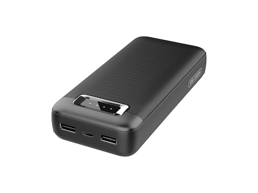 Techancy Power Bank 20000mAh TF2805 12W com USB-C e 2 USB, Indicador