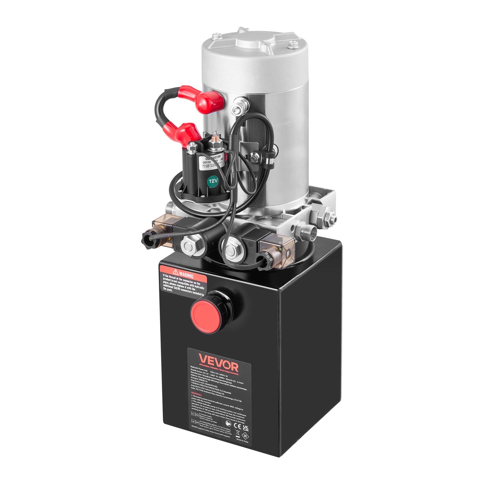 4 L Hydraulic Power Unit, Double Acting Dump Trailer Pump, 22 MPa Max