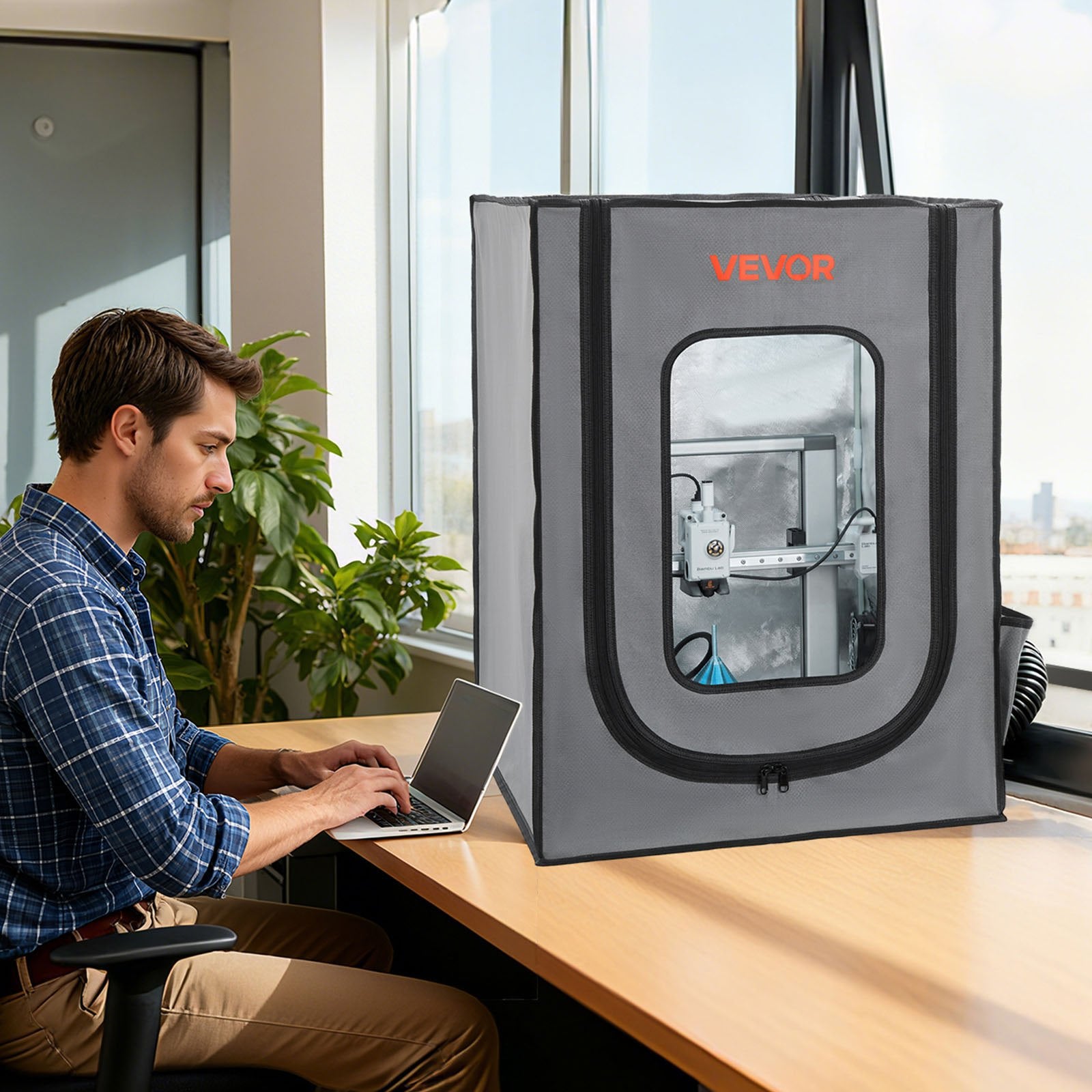 3D Printer Enclosure with Ventilation, Dustproof Waterproof Oxford