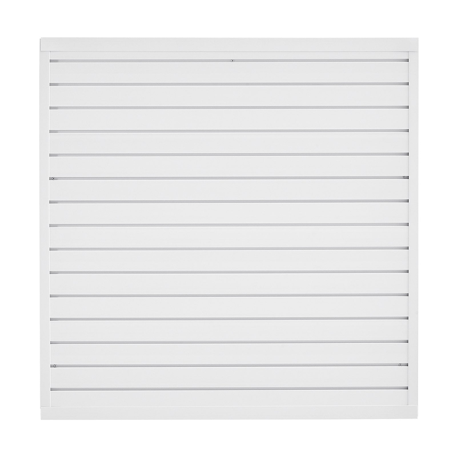 Slat Wall Paneling, 4 x 4 ft, PVC Garage Slatwall with Modular Design,