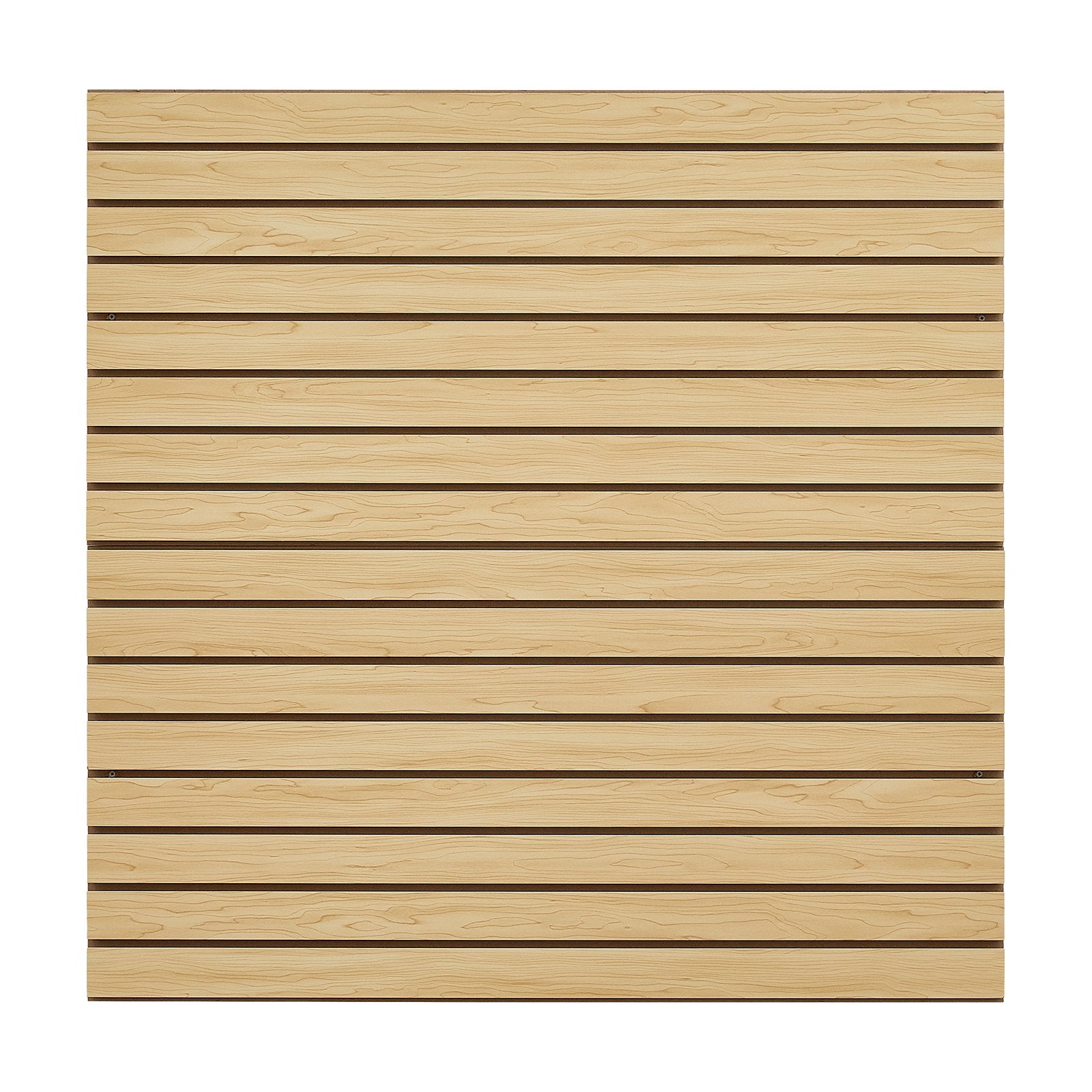 Slat Wall Paneling, 4 x 4ft, MDF Garage Slatwall with Modular Design,