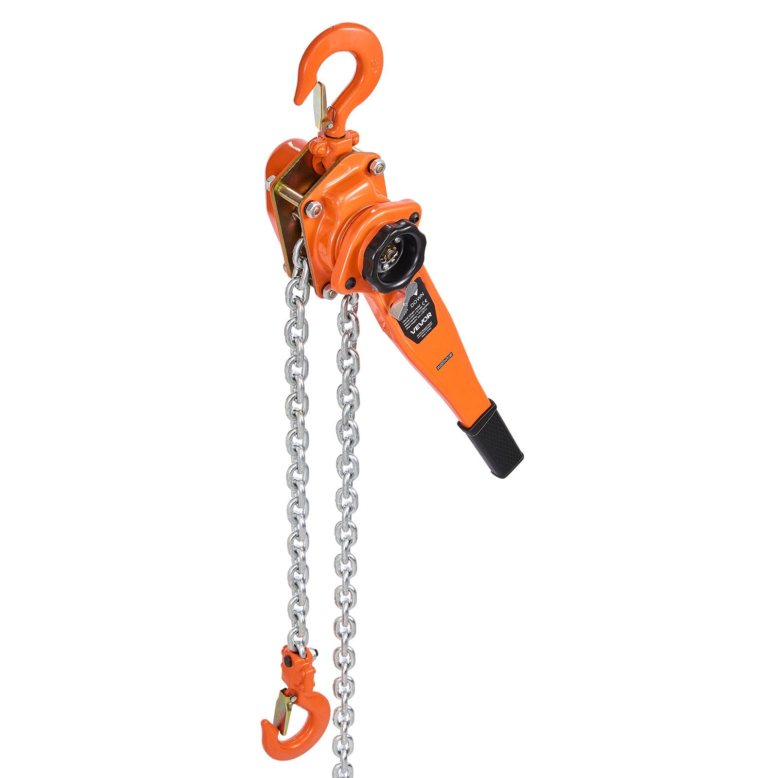 Manual Lever Chain Hoist, 1-1/2T 1500KG Capacity Heavy Duty Come