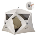 Camping Tent, 4 Person Pop Up Instant Cabin Tent with Large Mesh