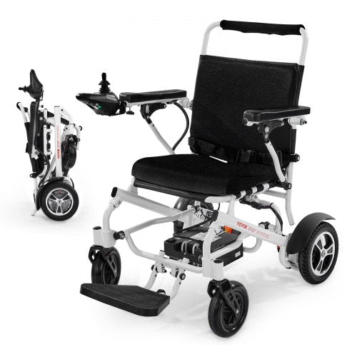 Electric Wheelchair for Adults, 136kg Capacity, Foldable & Lightweight
