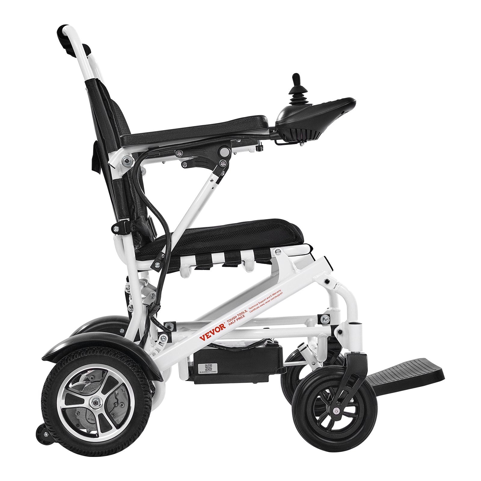Electric Wheelchair for Adults, 136kg Capacity, Foldable & Lightweight