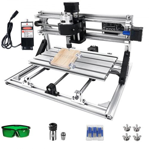 Cnc 3018 Router Kit With Laser Engraver 500mw Laser Engraver Grbl
