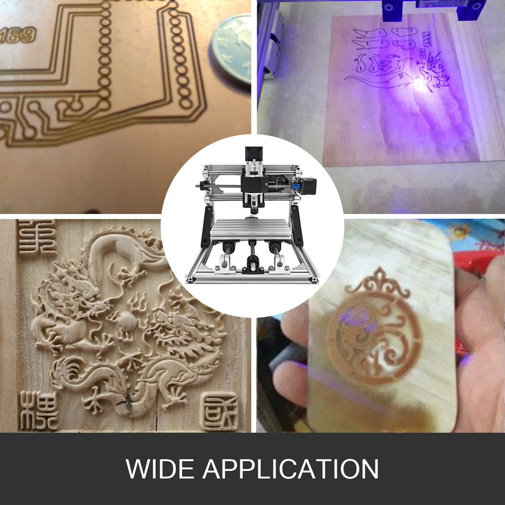 Cnc 3018 Router Kit With Laser Engraver 500mw Laser Engraver Grbl