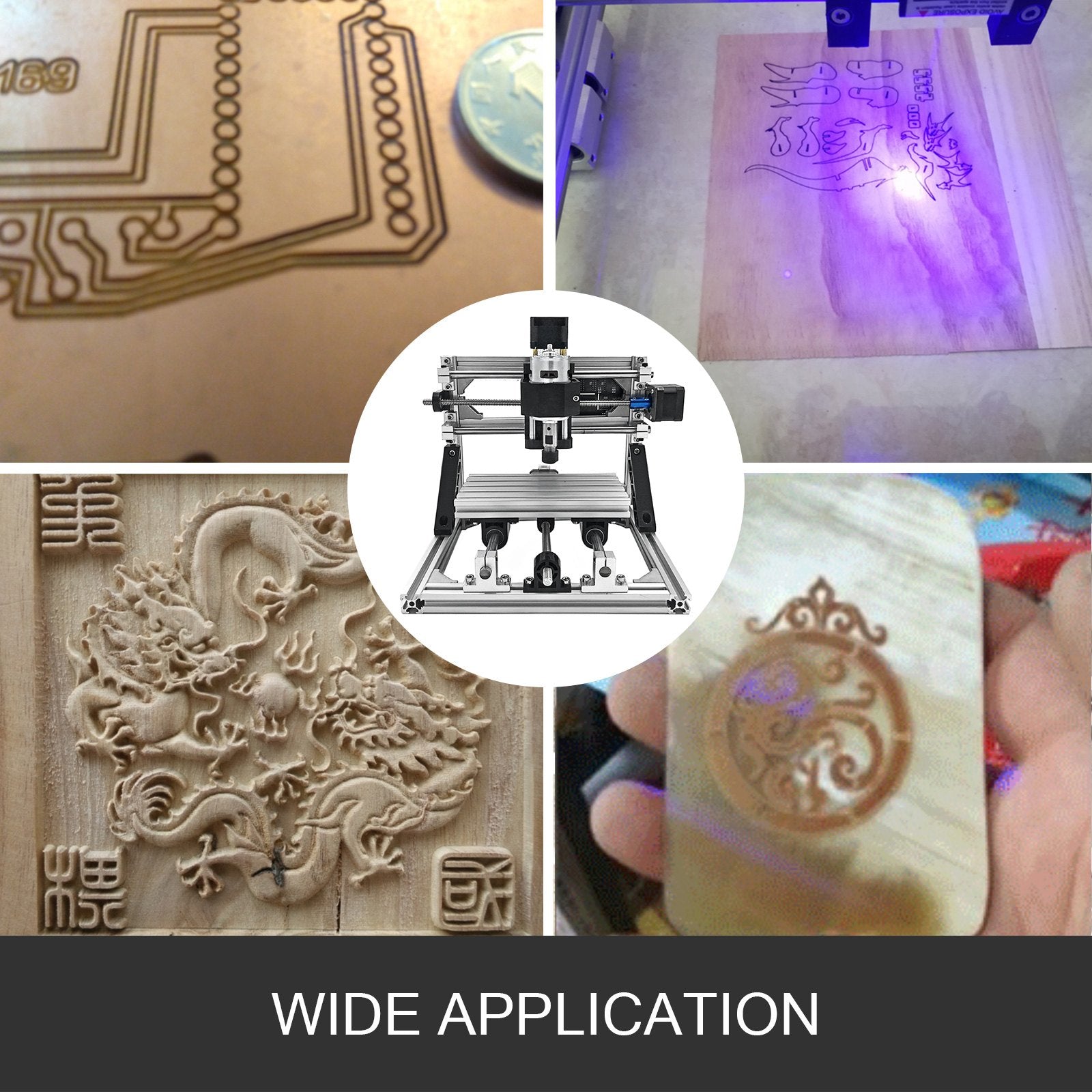 Cnc 3018 Router Kit With Laser Engraver 500mw Laser Engraver Grbl