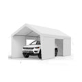 Carport, 10 x 20 FT Outdoor Car Canopy, Potable Carport with Removable