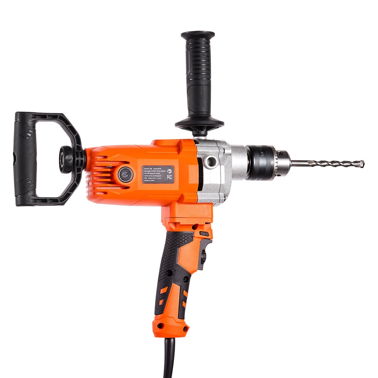 Drill Mixer, 15.89mm Corded Electric Drill Mixer Set, 0-750RPM 3A