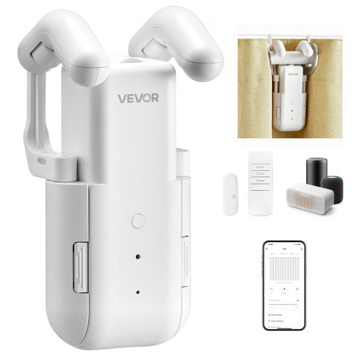 Automatic Curtain Opener, APP and Remote Control, Hub Included,