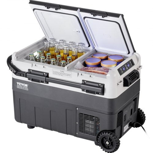 Portable Car Refrigerator, 12 Volt Car Refrigerator Fridge, 40 L /