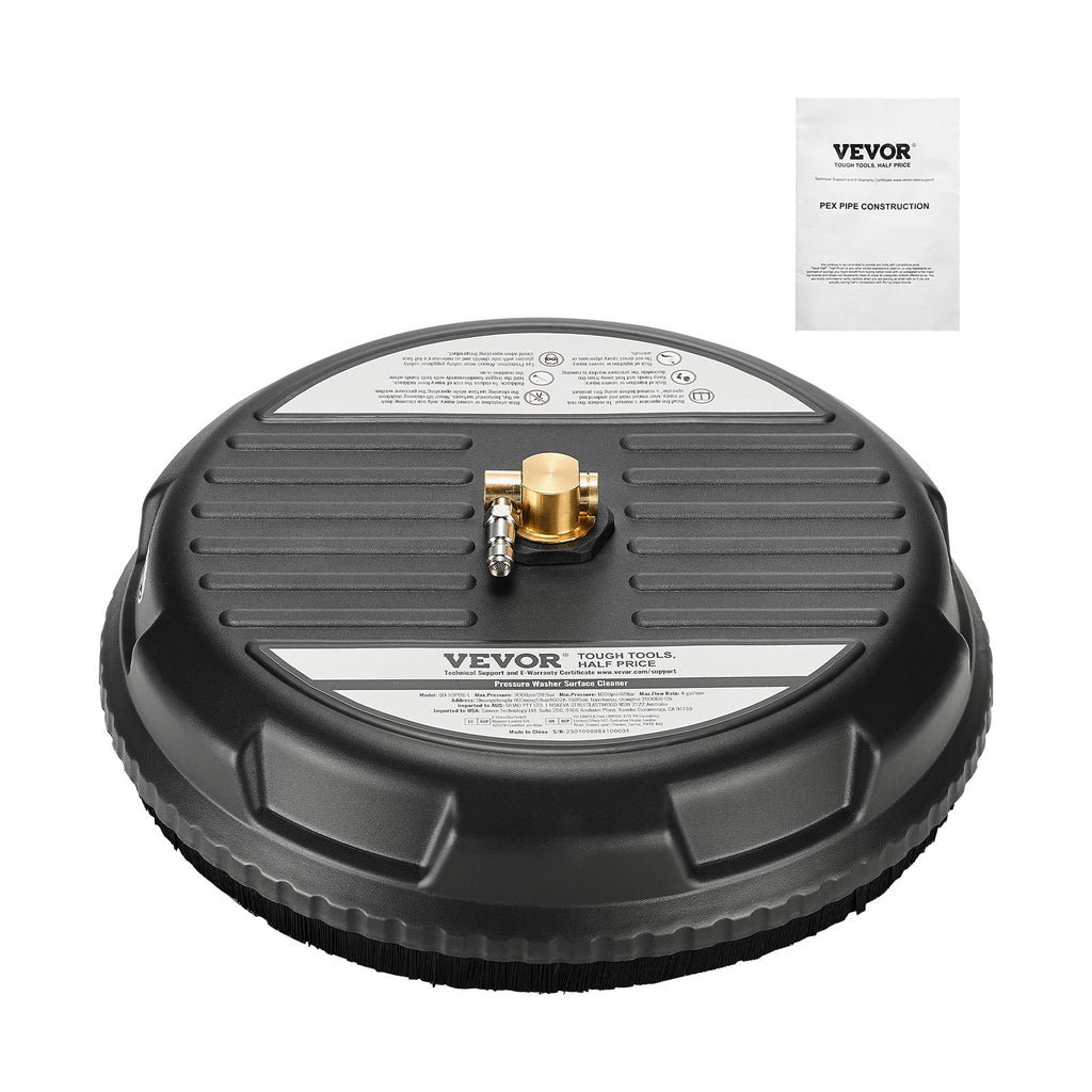 15in Pressure Washer Surface Cleaner, Plastic Pressure Washer
