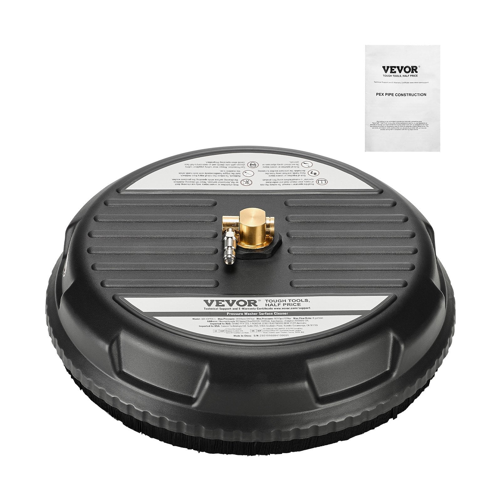 15in Pressure Washer Surface Cleaner, Plastic Pressure Washer