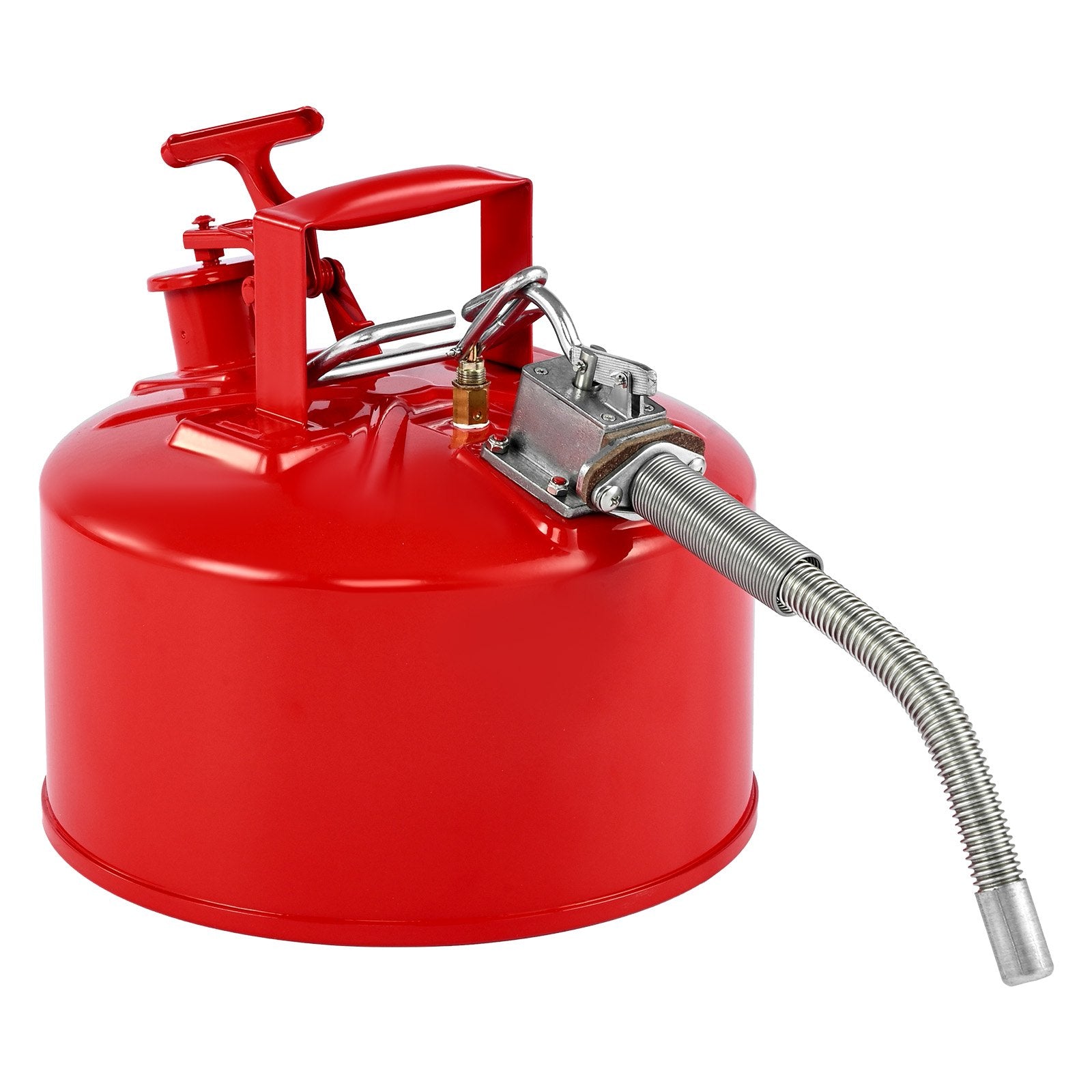 Safety Gas Can, 9.5 L Type II Red Safety Can for Gasoline with