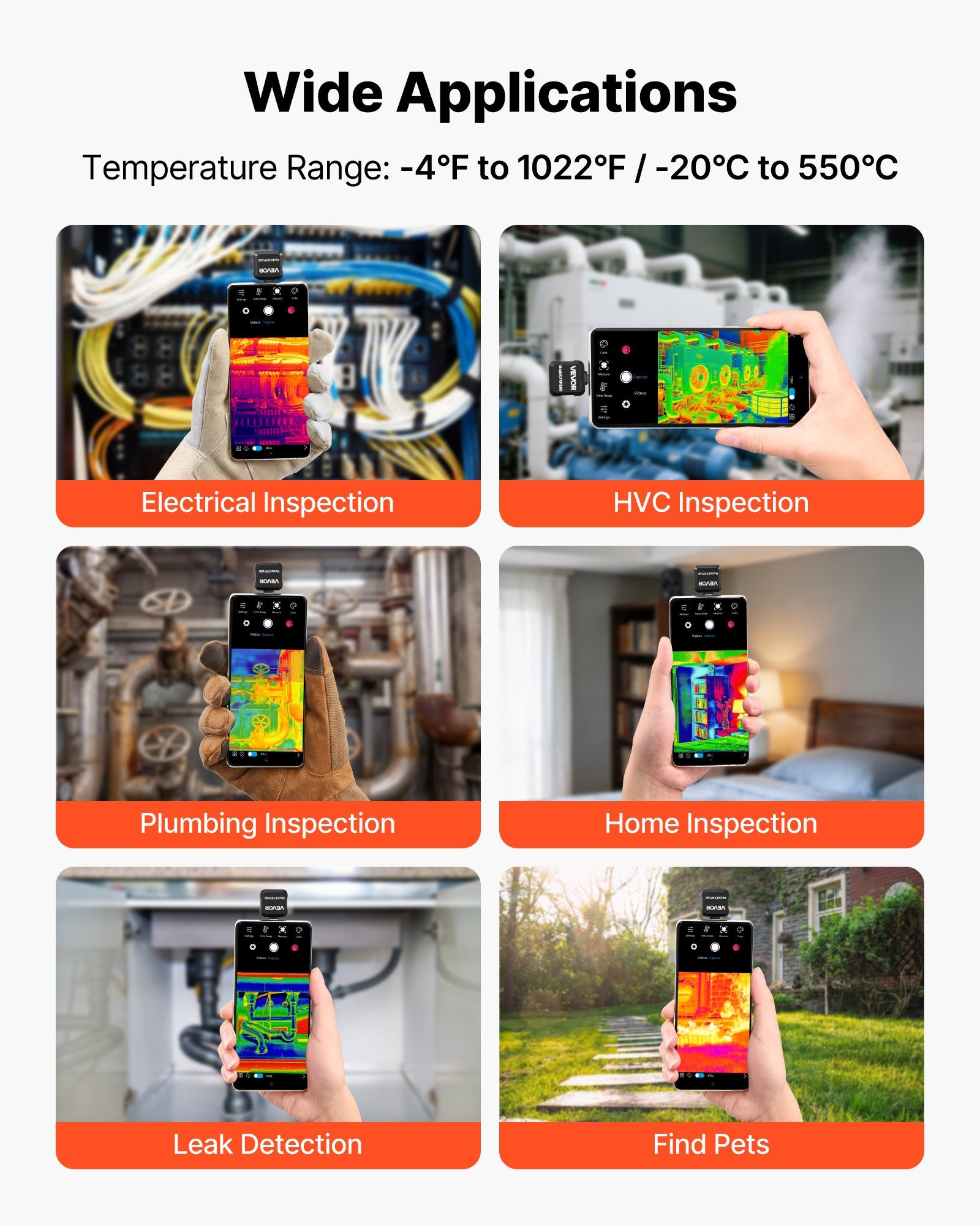 Thermal Imaging Camera for Android, 320 x 240 TISR Super Resolution,