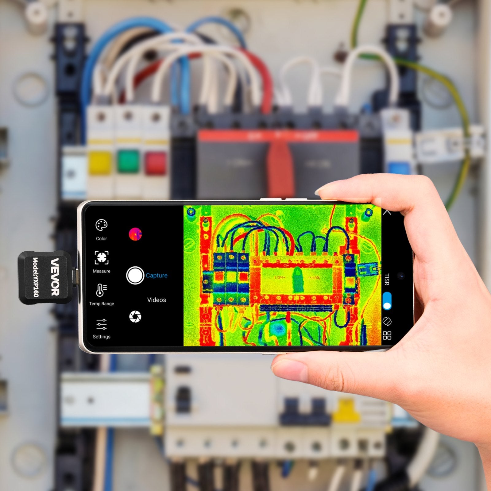 Thermal Imaging Camera for Android, 320 x 240 TISR Super Resolution,