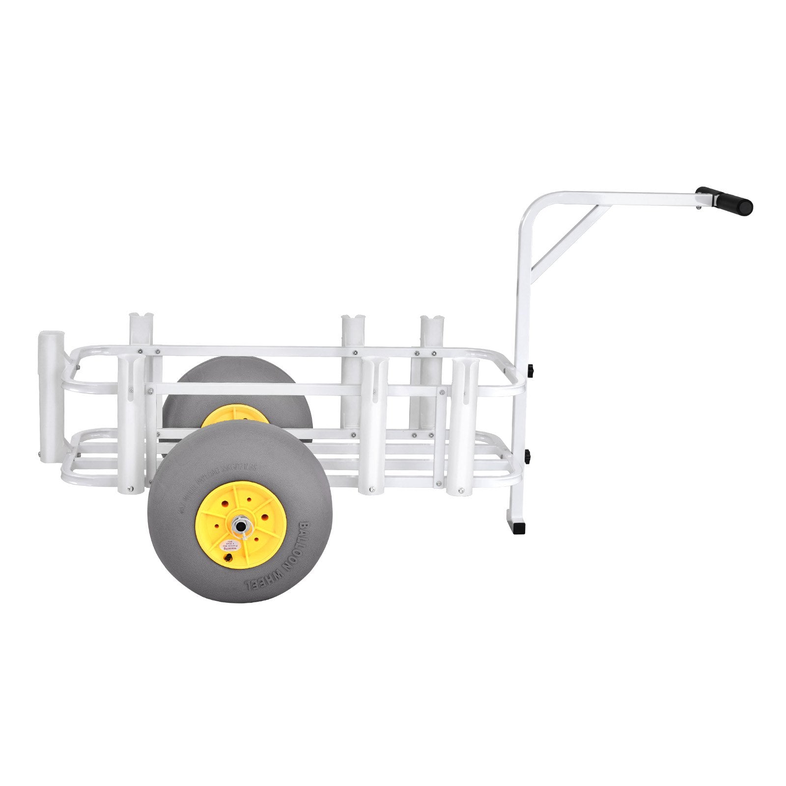 Beach Fishing Cart, 90.7 kg Load Capacity, Fishing Cart Wagon with