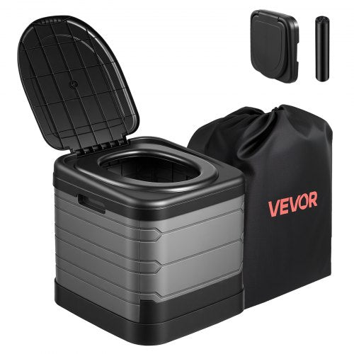 Portable Toilet, 150 kg Load Capacity, Folding Camping Toilet for