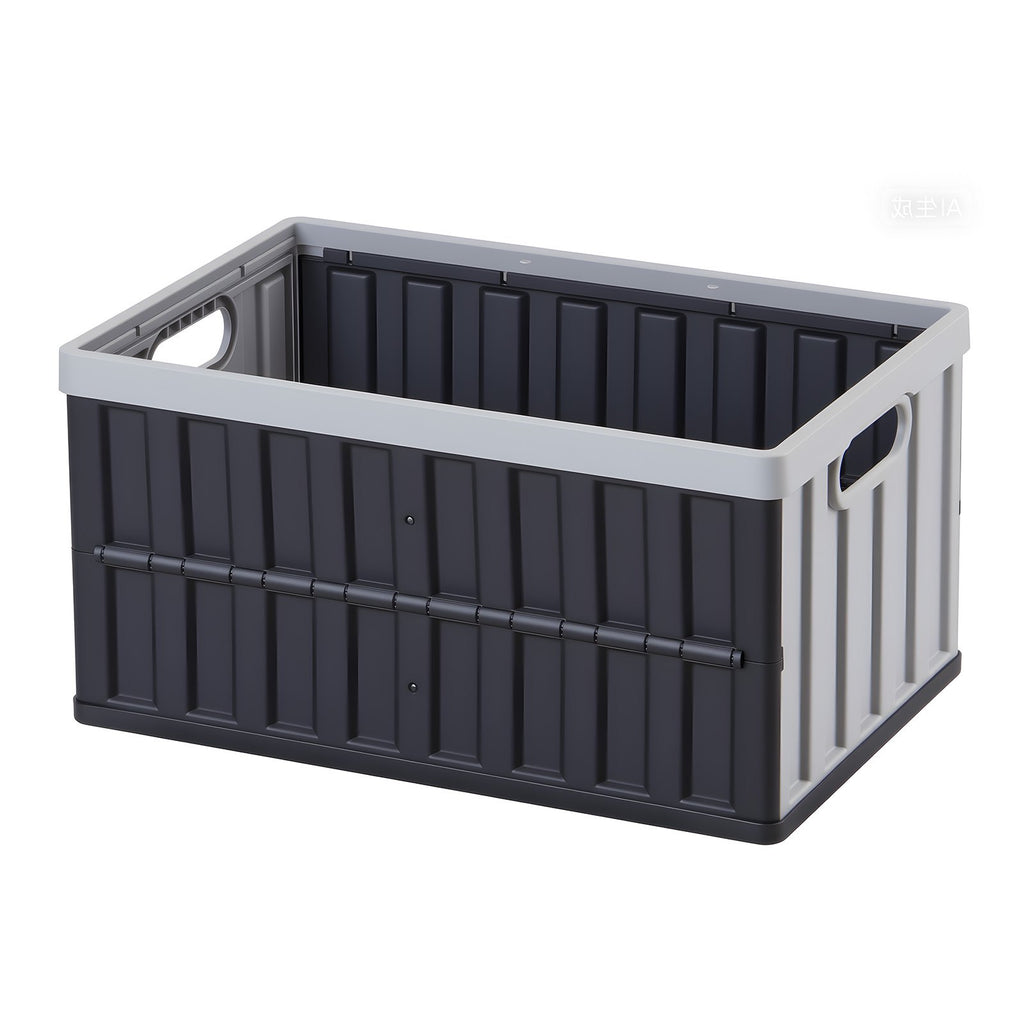 Plastic Collapsible Storage Bins with Lids, 65L 2 Packs, Stackable