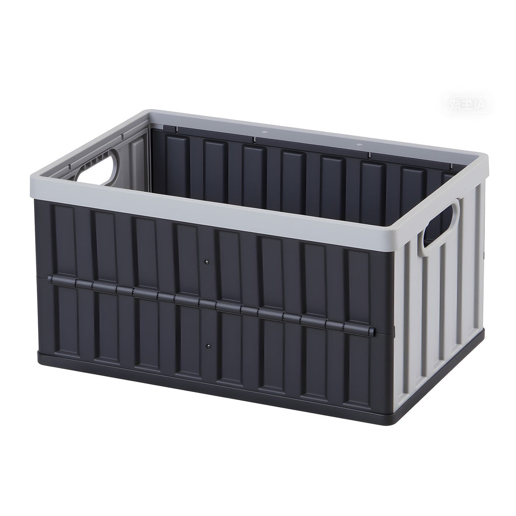 Plastic Collapsible Storage Bins with Lids, 65L 2 Packs, Stackable