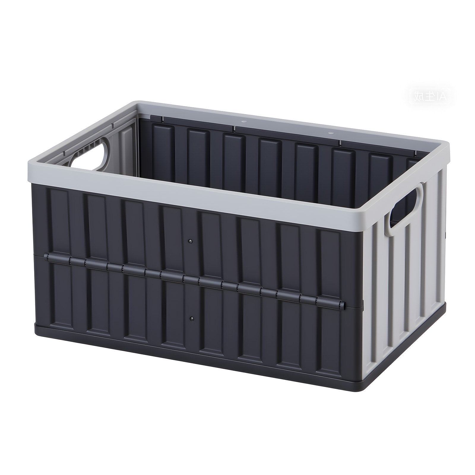 Plastic Collapsible Storage Bins with Lids, 65L 2 Packs, Stackable