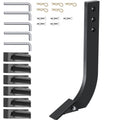5pcs Box Blade Shank, 16 Scarifier Shank, 3 Holes Box Scraper Shank,