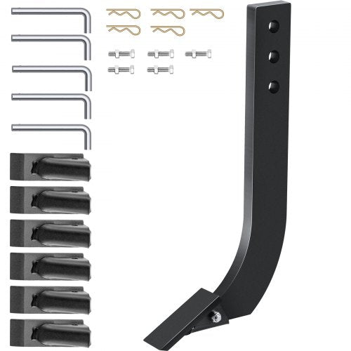 5pcs Box Blade Shank, 16 Scarifier Shank, 3 Holes Box Scraper Shank,