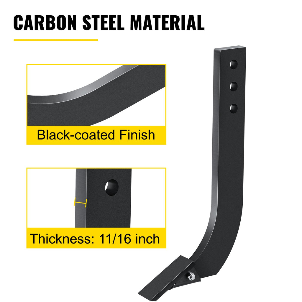 5pcs Box Blade Shank, 16 Scarifier Shank, 3 Holes Box Scraper Shank,