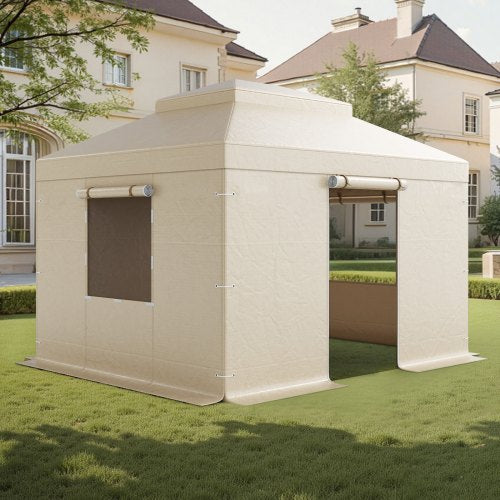 Winter Gazebo Cover Fits 3.05 x 3.65 m Hardtop Gazebos, All-Weather