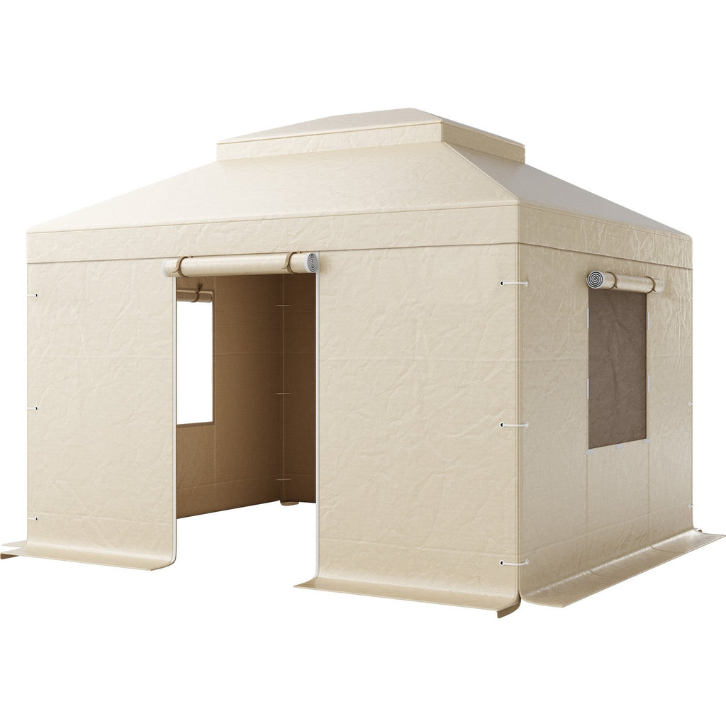 Winter Gazebo Cover Fits 3.05 x 3.65 m Hardtop Gazebos, All-Weather