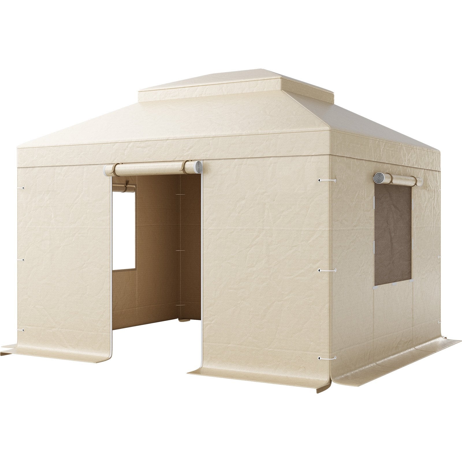 Winter Gazebo Cover Fits 3.05 x 3.65 m Hardtop Gazebos, All-Weather