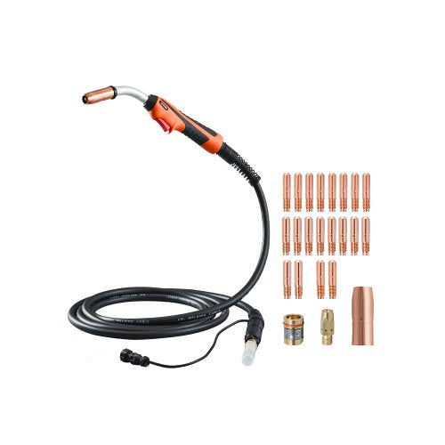 250Amp Mig Welding Gun with 15FT Cable, Compatible with Millermatic