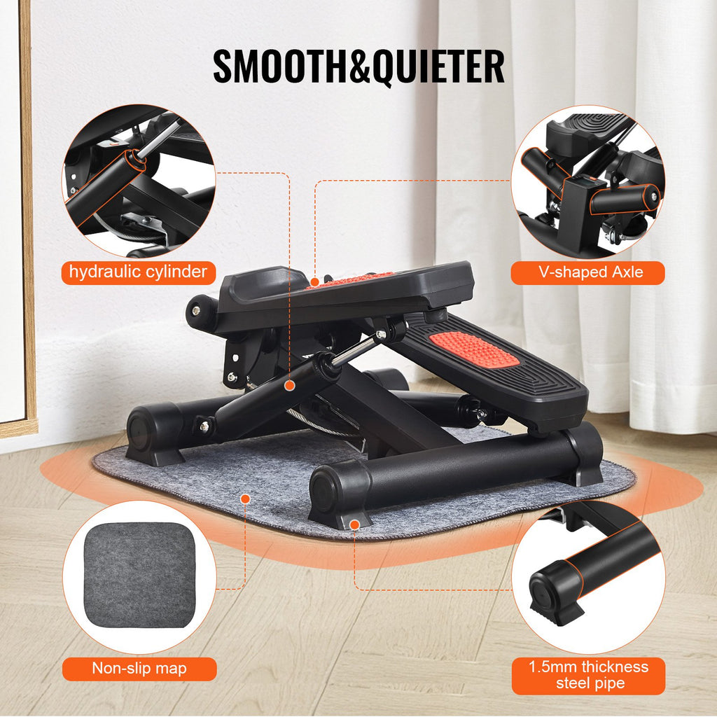 Stair Stepper, Mini Stepper for Exercise at Home, Hydraulic Fitness