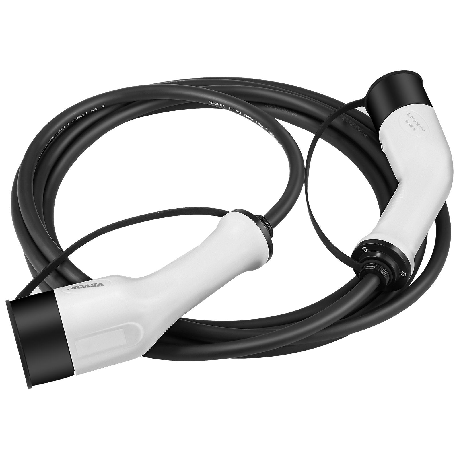 Type 2 to Type 2 EV Charging Cable, 32Amp, 7kW 5 Meters Single Phase