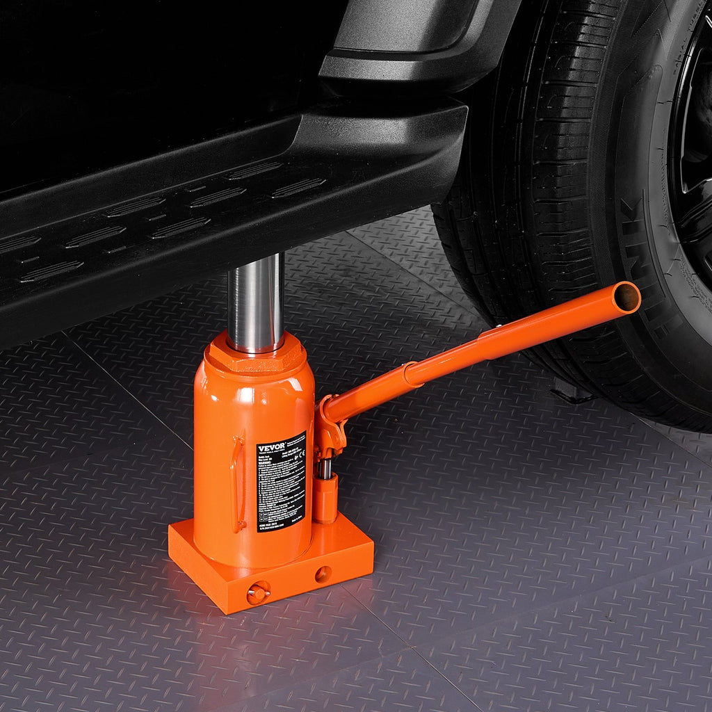 Hydraulic Bottle Jack, 30 Ton/66138 lbs Welded Bottle Jack with