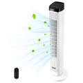 Tower Fan, 22 ft/s Velocity Quiet Floor Fan, 70° Oscillating Fans for