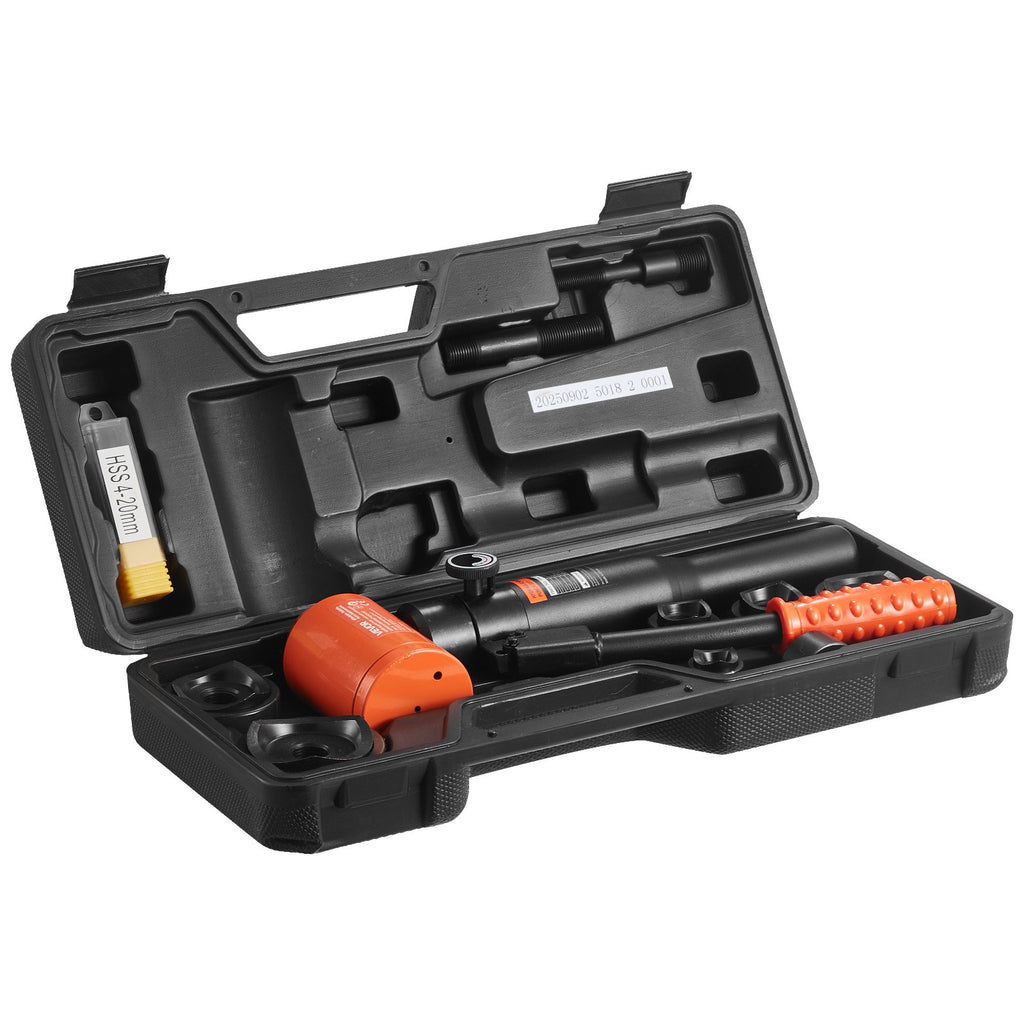 Knockout Punch Set, 98.07 kN Hydraulic Knockout Set, 12.7 to 50.8mm KO