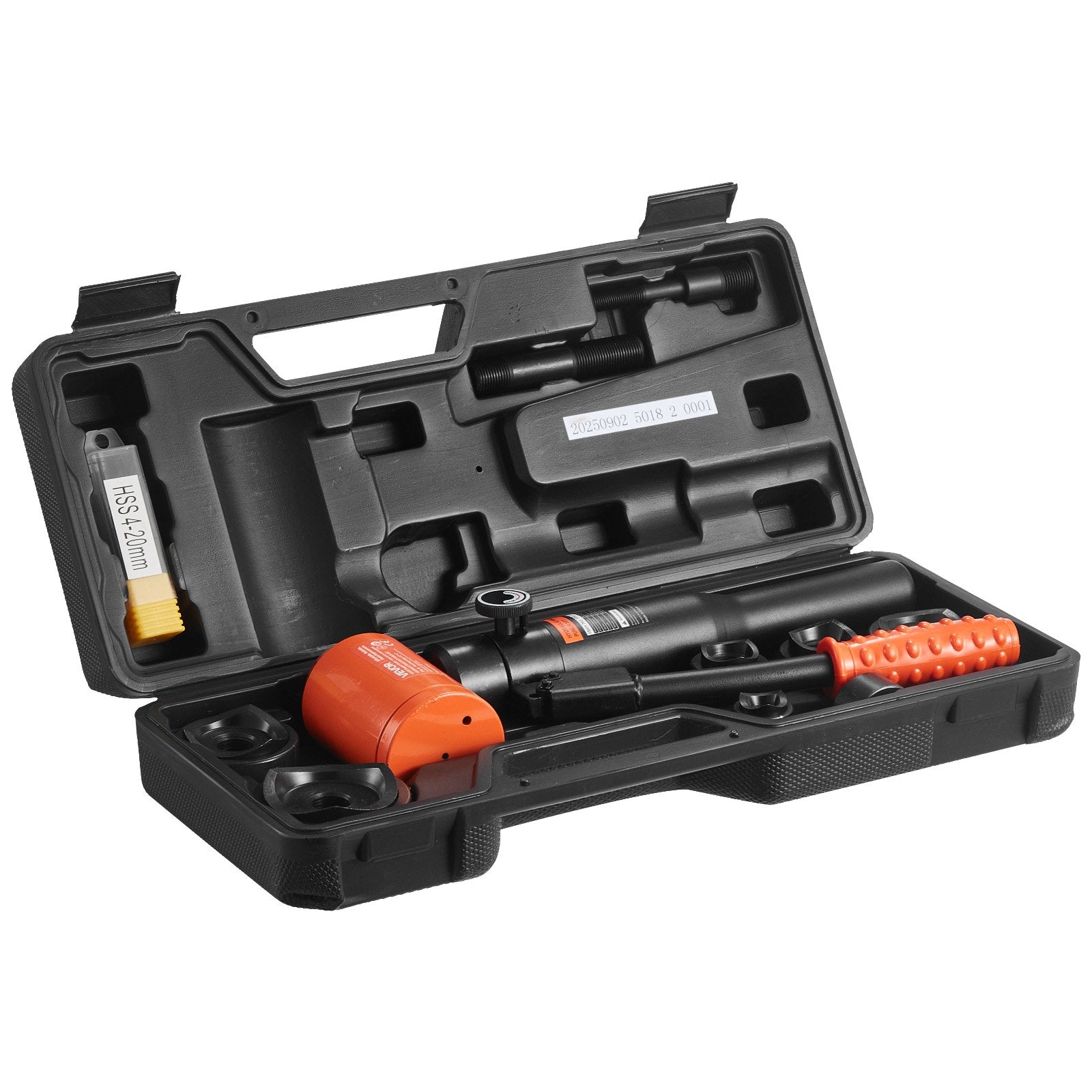 Knockout Punch Set, 98.07 kN Hydraulic Knockout Set, 12.7 to 50.8mm KO