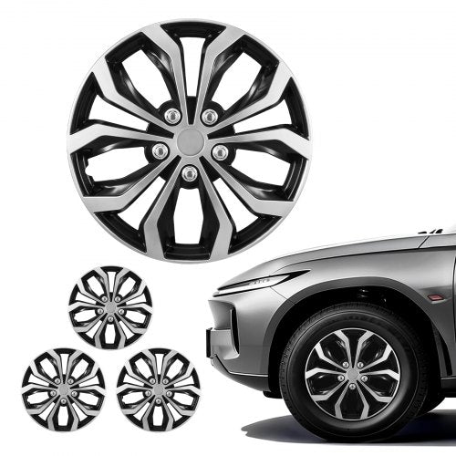 Hubcaps Wheel Covers, 15 Inch Set of 4 Wheel Rim Cover Hubcaps OEM