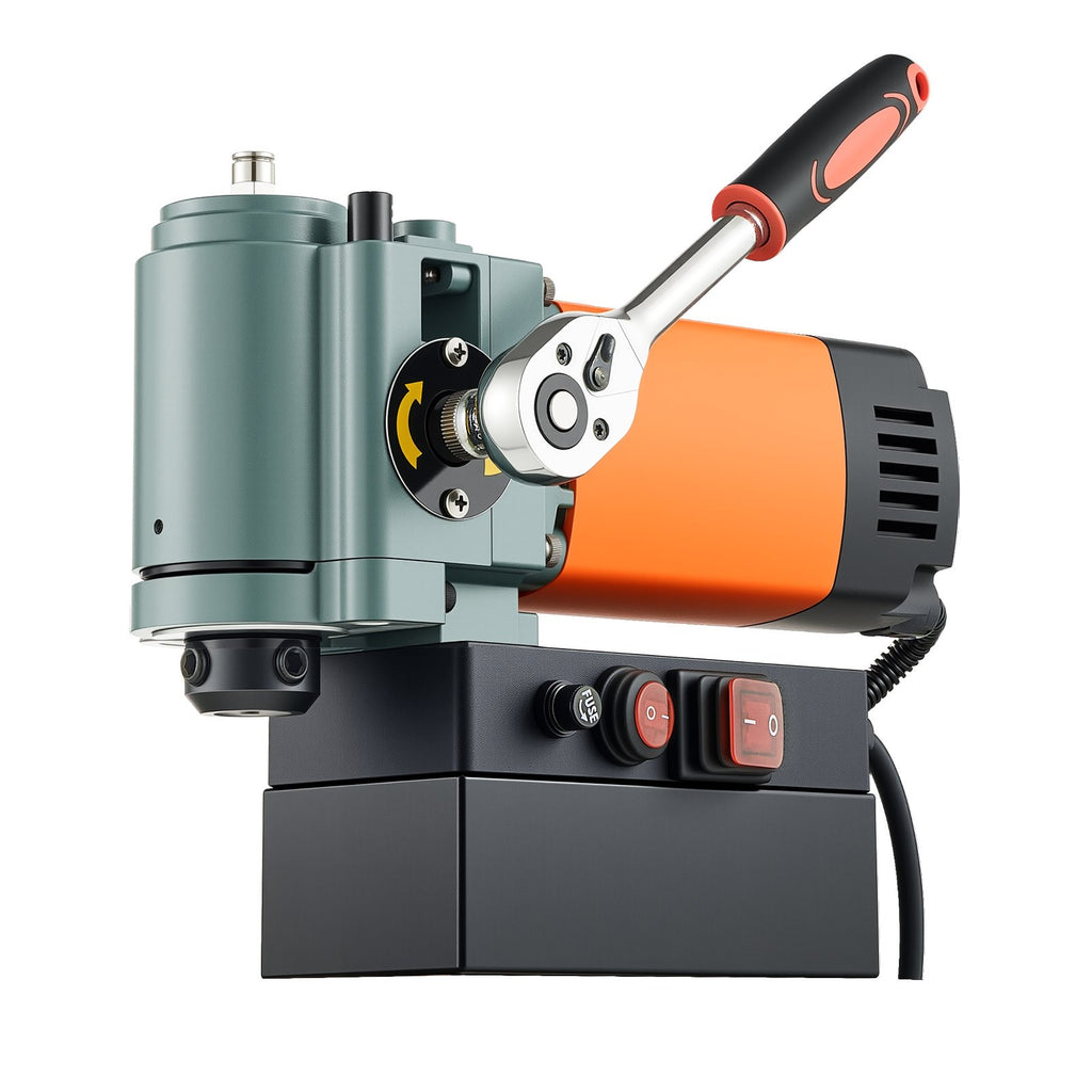 Low Profile Magnetic Drill Press, 1300 W, 35 mm Boring Diameter,
